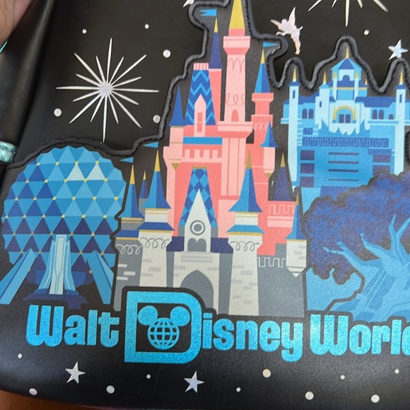 Disney Parks Walt Disney World Icon Loungefly Mini Backpack - Picture 4 of 5